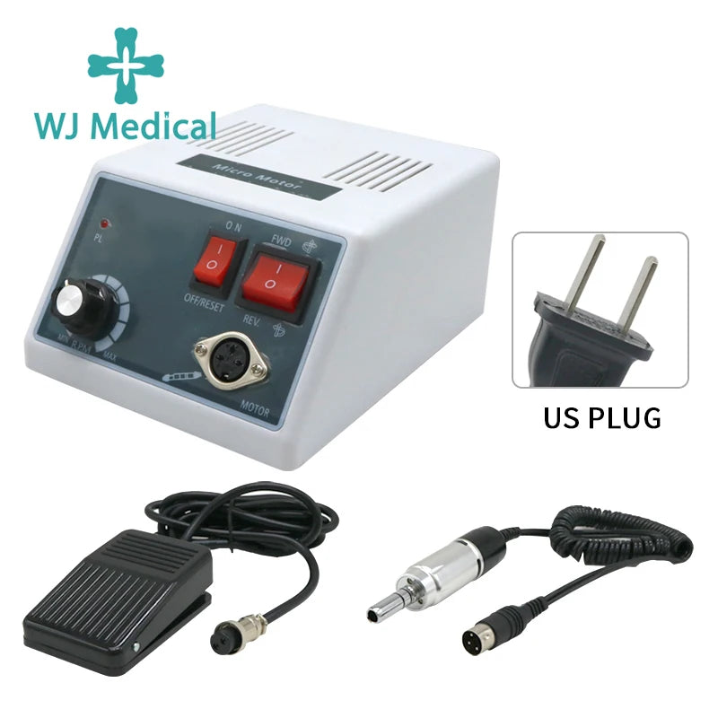 35000 RPM Polishing Machine E-Type Micromotor 18/102/204 Handle For Denture Polish Equipment Dental Handle Grinder Manicure Tool