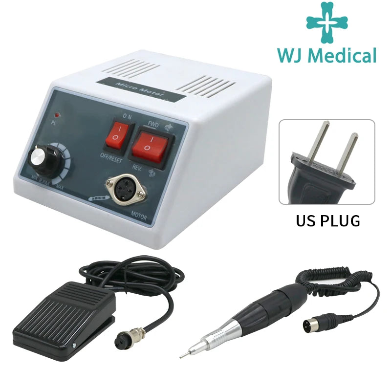 35000 RPM Polishing Machine E-Type Micromotor 18/102/204 Handle For Denture Polish Equipment Dental Handle Grinder Manicure Tool