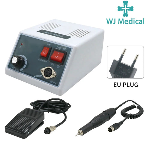 35000 RPM Polishing Machine E-Type Micromotor 18/102/204 Handle For Denture Polish Equipment Dental Handle Grinder Manicure Tool